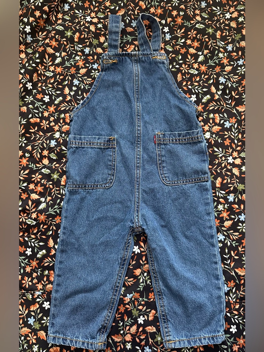 Levi’s Kids Blue Denim Overalls